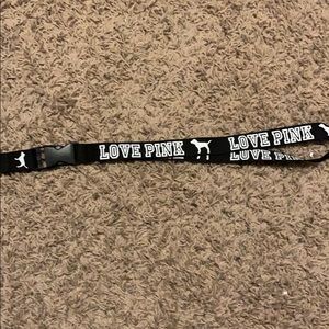 PINK lanyard